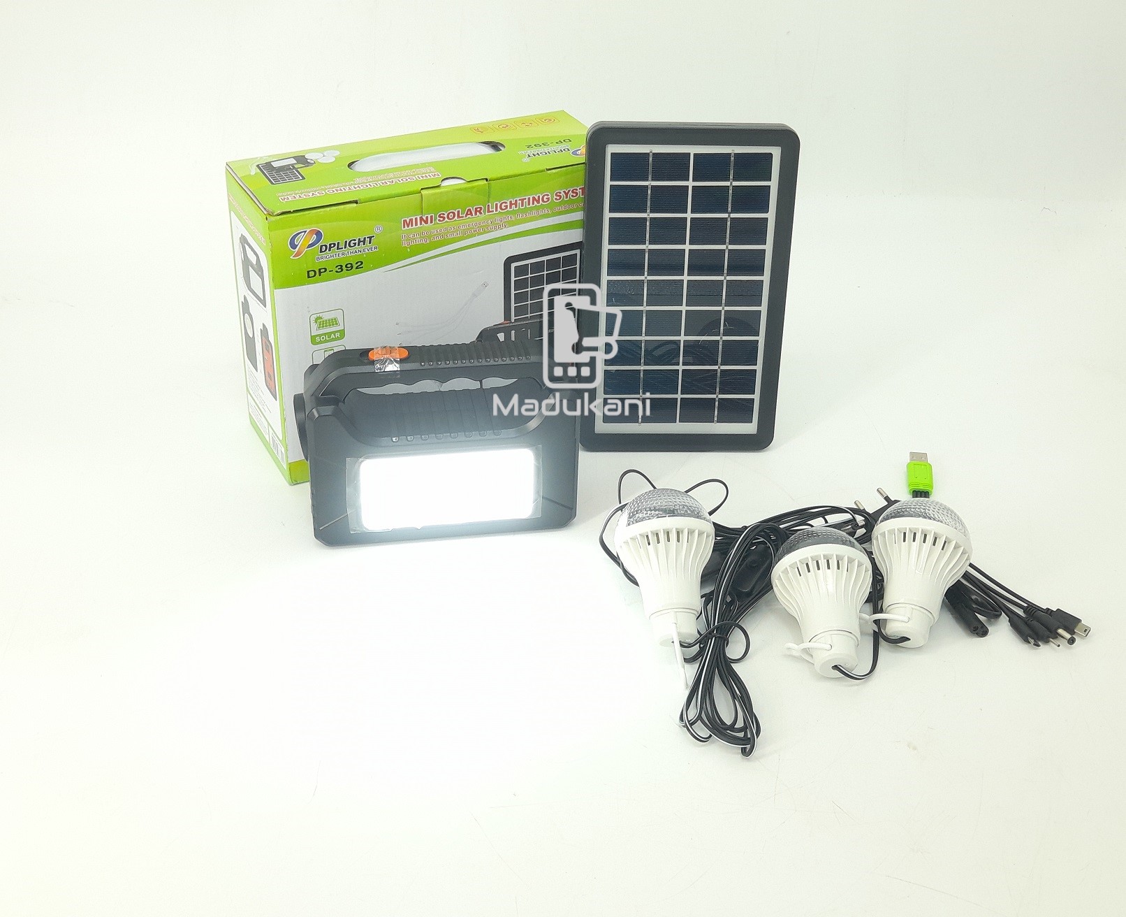 DPLIGHT DP392 Solar Home Lighting System