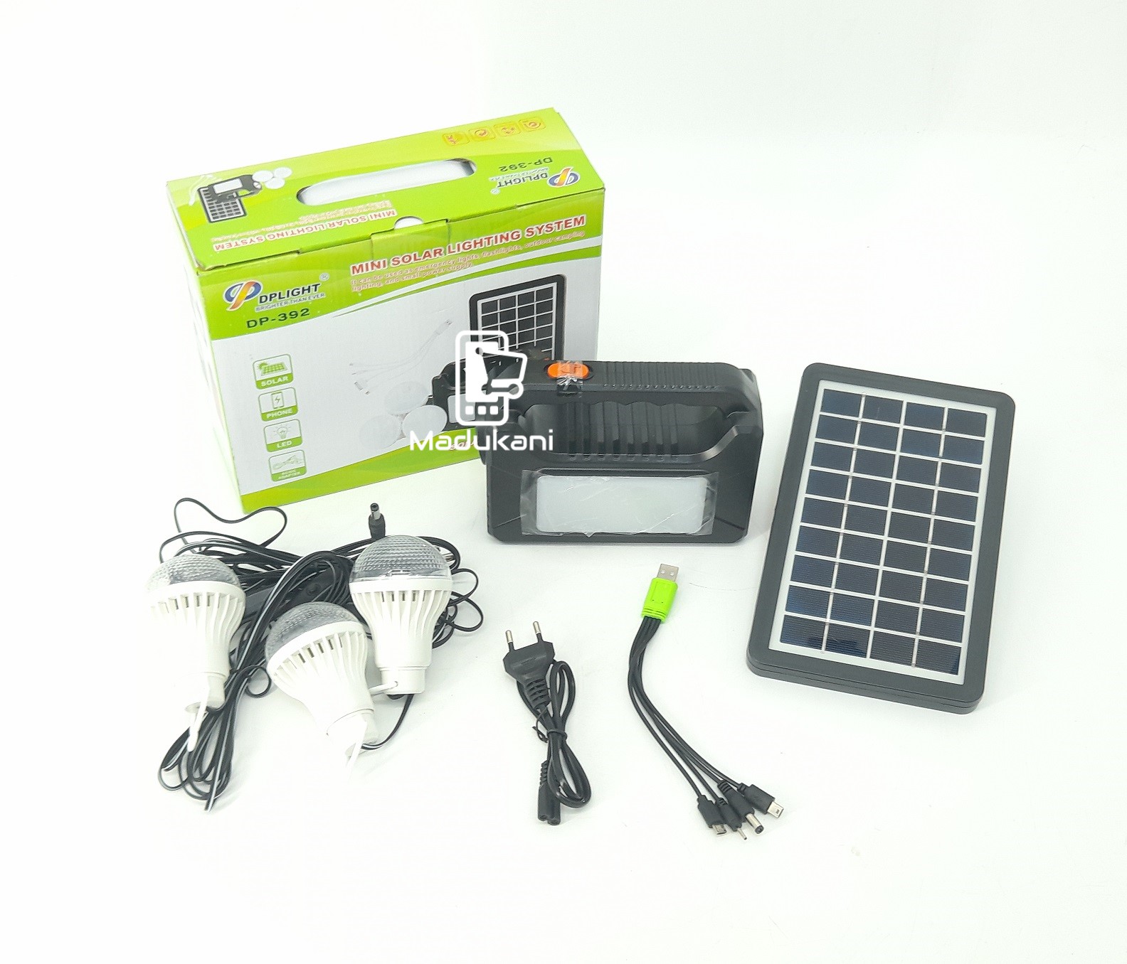 DPLIGHT DP392 Solar Home Lighting System