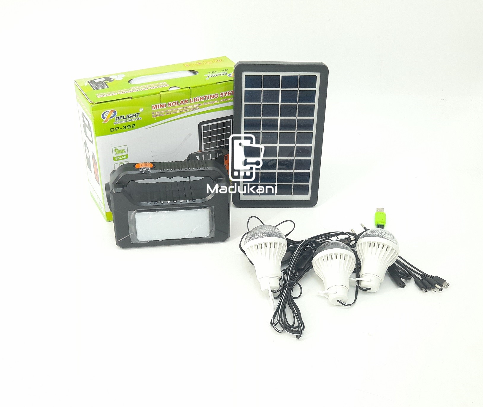 DPLIGHT DP392 Solar Home Lighting System