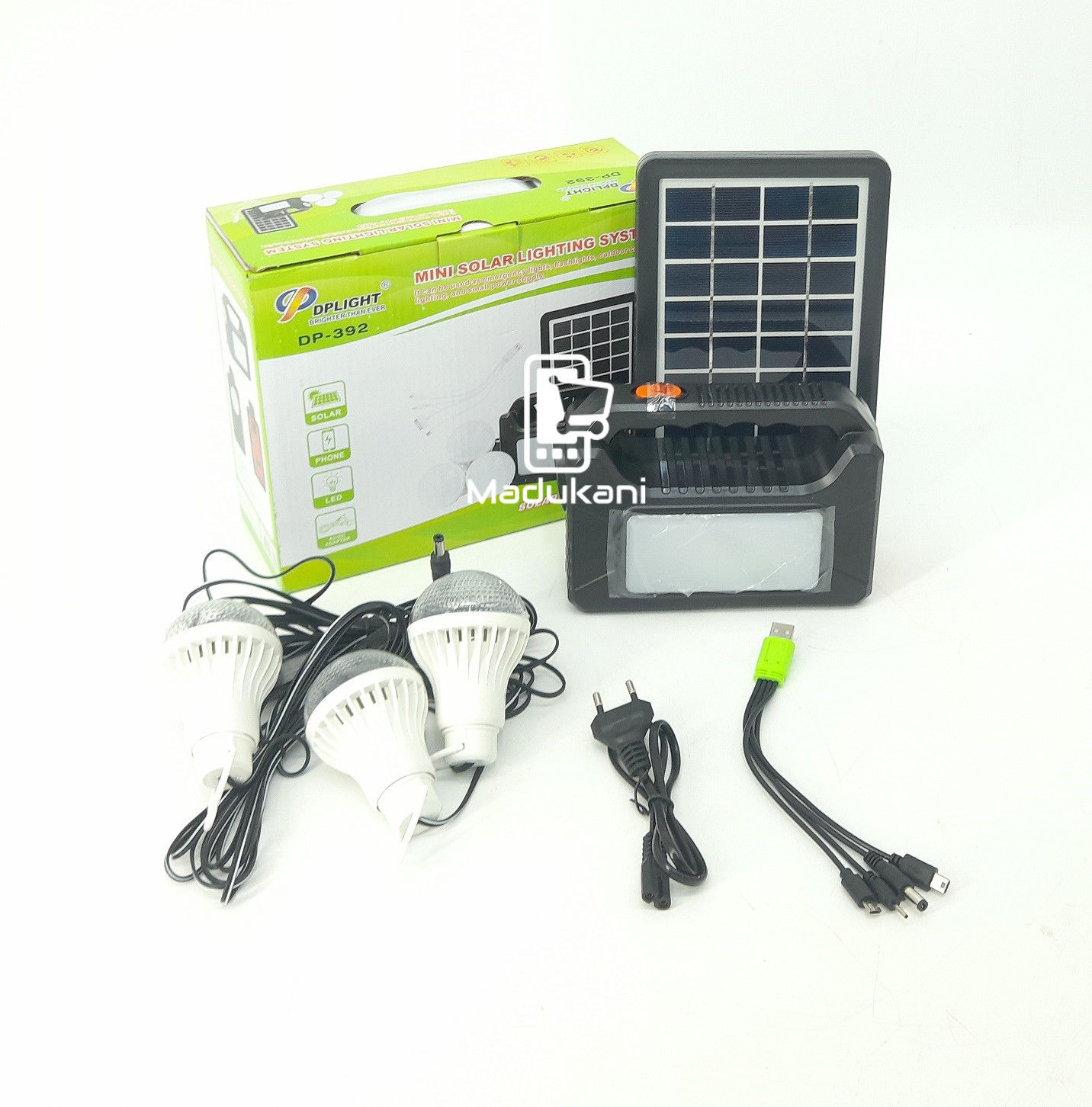 DPLIGHT DP392 Solar Home Lighting System