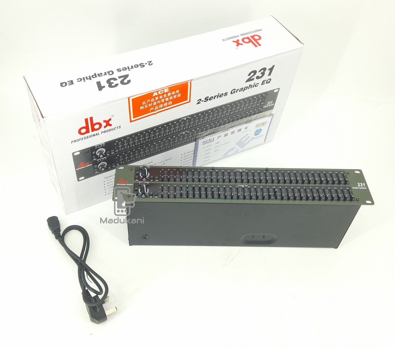 DBX 231 2-Series Graphic EQ