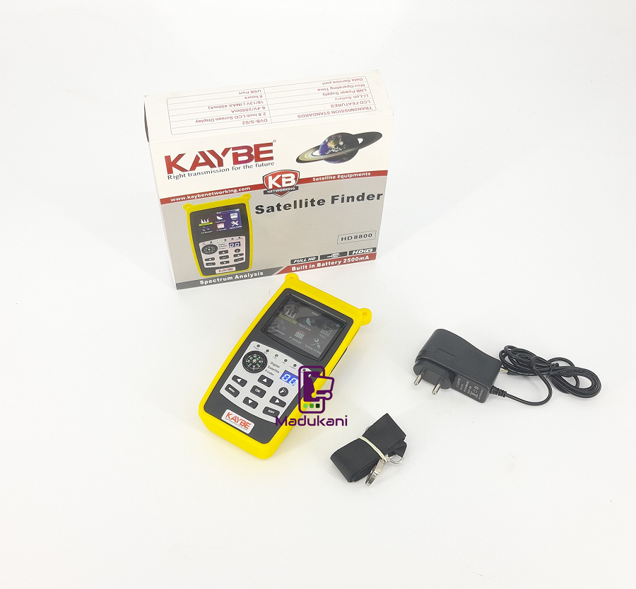 KAYBE KB-HD8800 Rechargeable Digital Satellite Finder