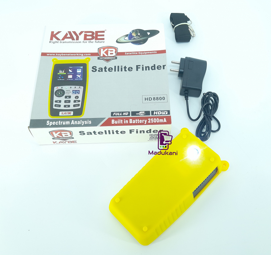 KAYBE KB-HD8800 Rechargeable Digital Satellite Finder