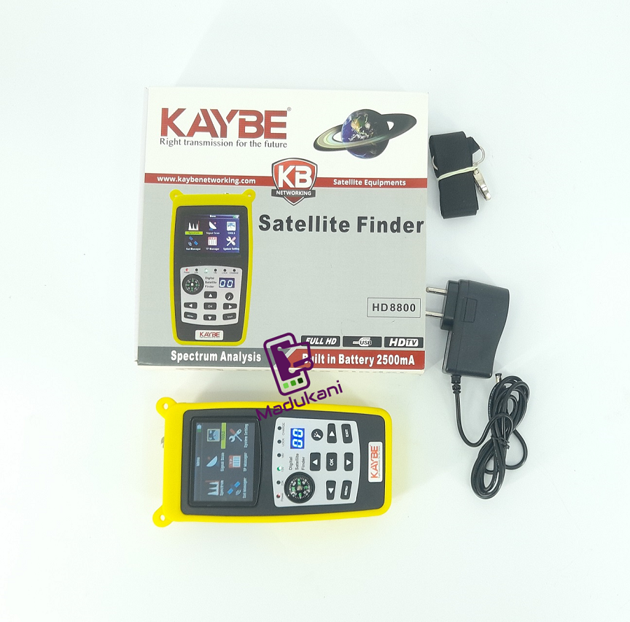 KAYBE KB-HD8800 Rechargeable Digital Satellite Finder