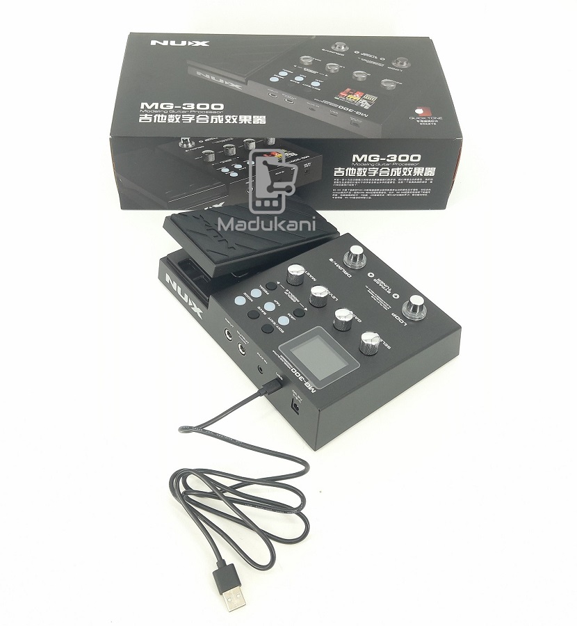 NUX MG-300 Modelling Guitar Processor Multi Effects Pedal