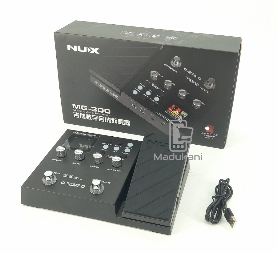 NUX MG-300 Modelling Guitar Processor Multi Effects Pedal
