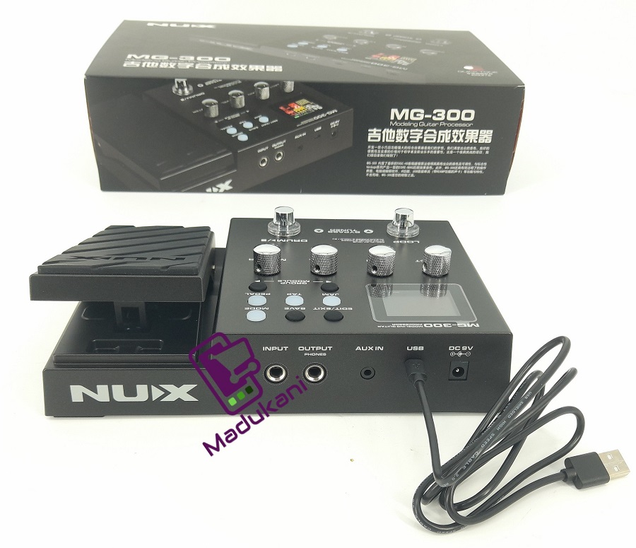 NUX MG-300 Modelling Guitar Processor Multi Effects Pedal