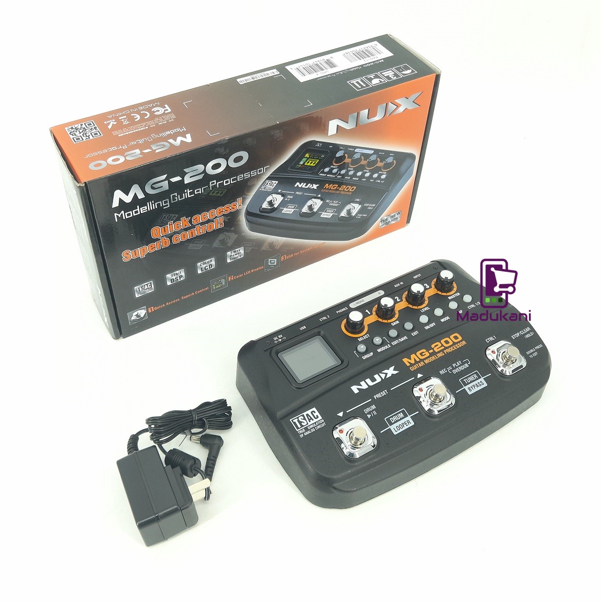 NUX MG-200 Guitar Modelling Processor Guitar Effects