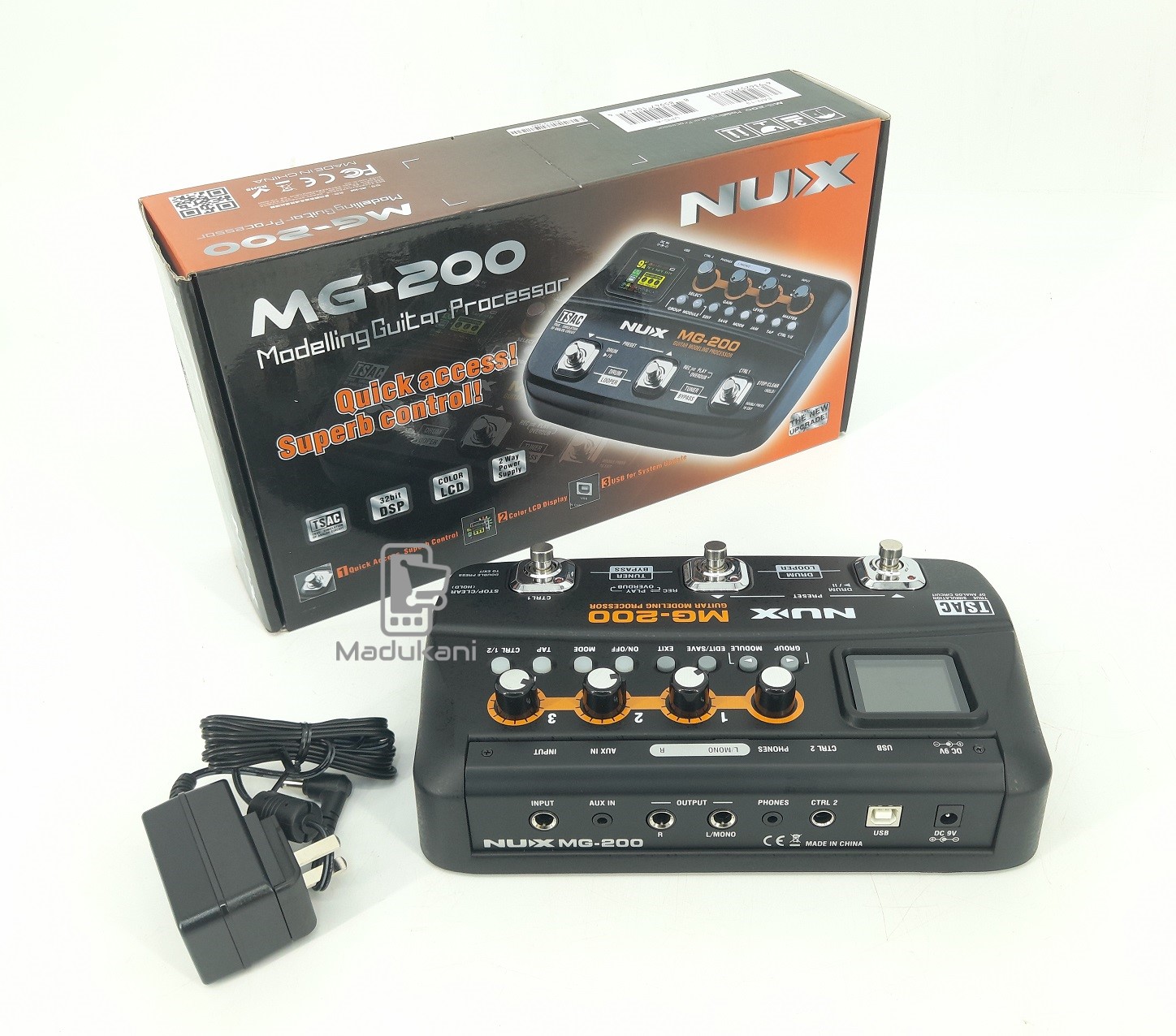 NUX MG-200 Guitar Modelling Processor Guitar Effects
