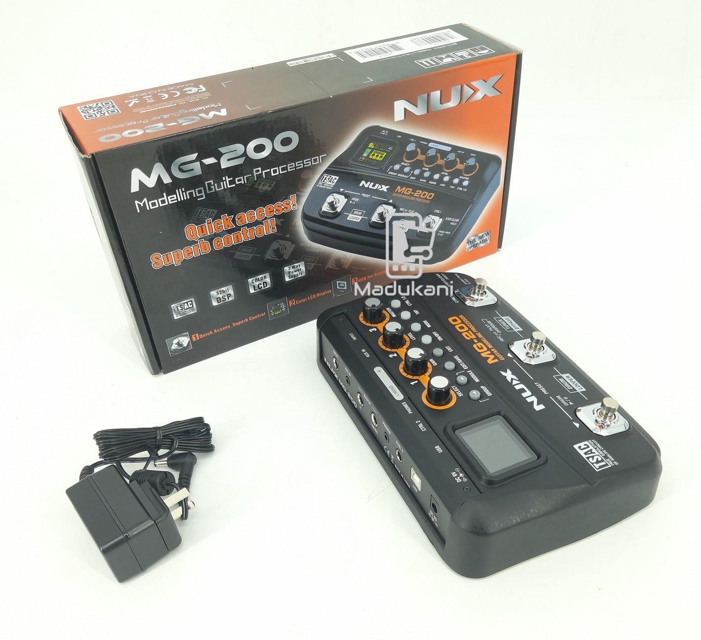 NUX MG-200 Guitar Modelling Processor Guitar Effects
