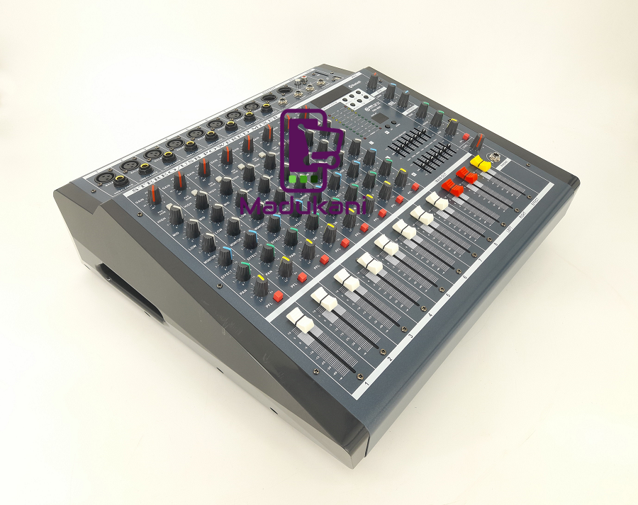 Max PMX808D 8 Channel Powered Mixer Mixing Console
