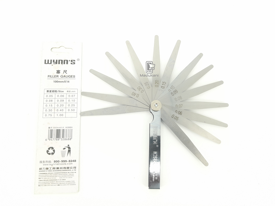 Metric Feeler Gauge Filler Gauges