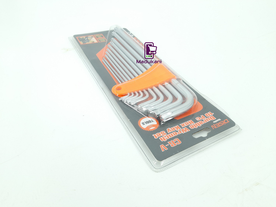 10pcs Torx Hex Key Allen Star Set