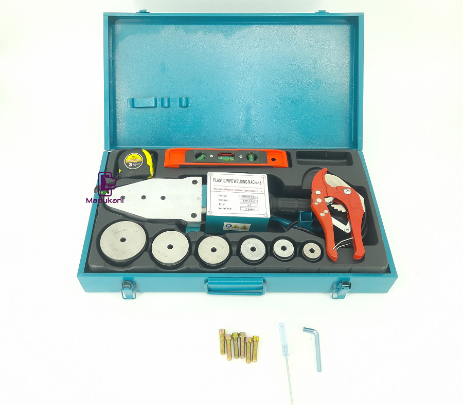 Plastic Pipe Welding PPR Machine Set with Metallic Case