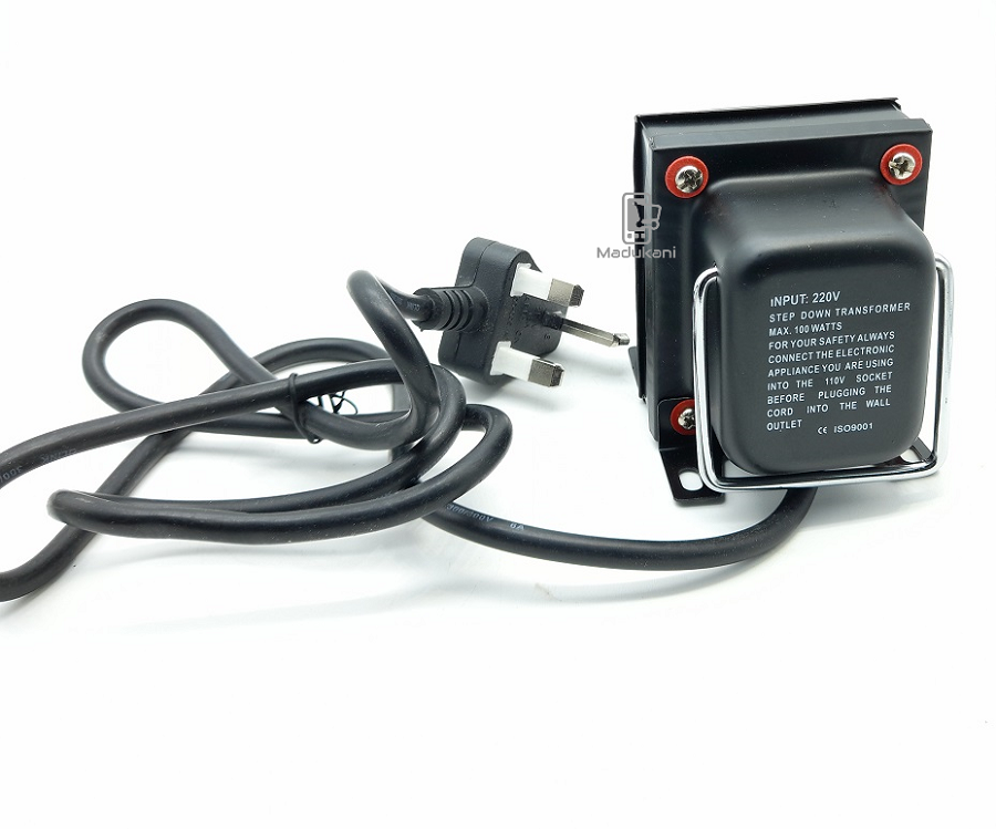 100W 240V/220V to 120V/110V Stepdown Transformer