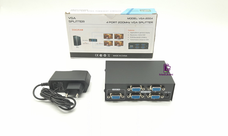 4 Port 200mhz VGA Splitter