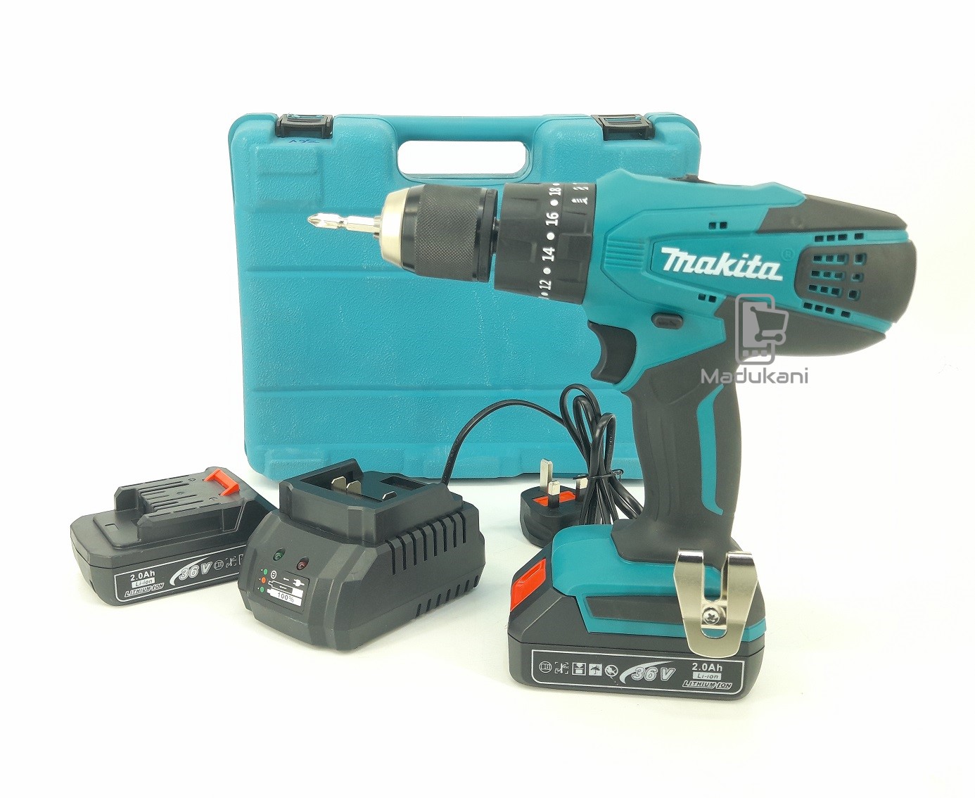 Makita 36V Cordless Drill with Impact Hammer Function