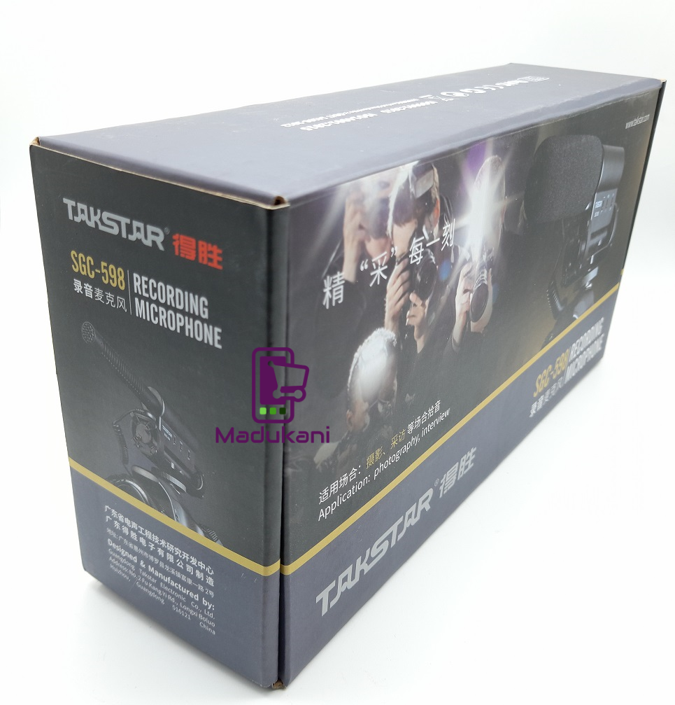 Takstar SGC598 Shotgun Microphone for Camera