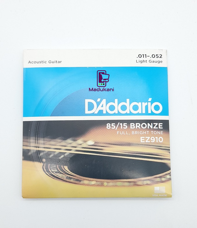 DAddario EZ910 Light Gauge Acoustic Guitar Strings