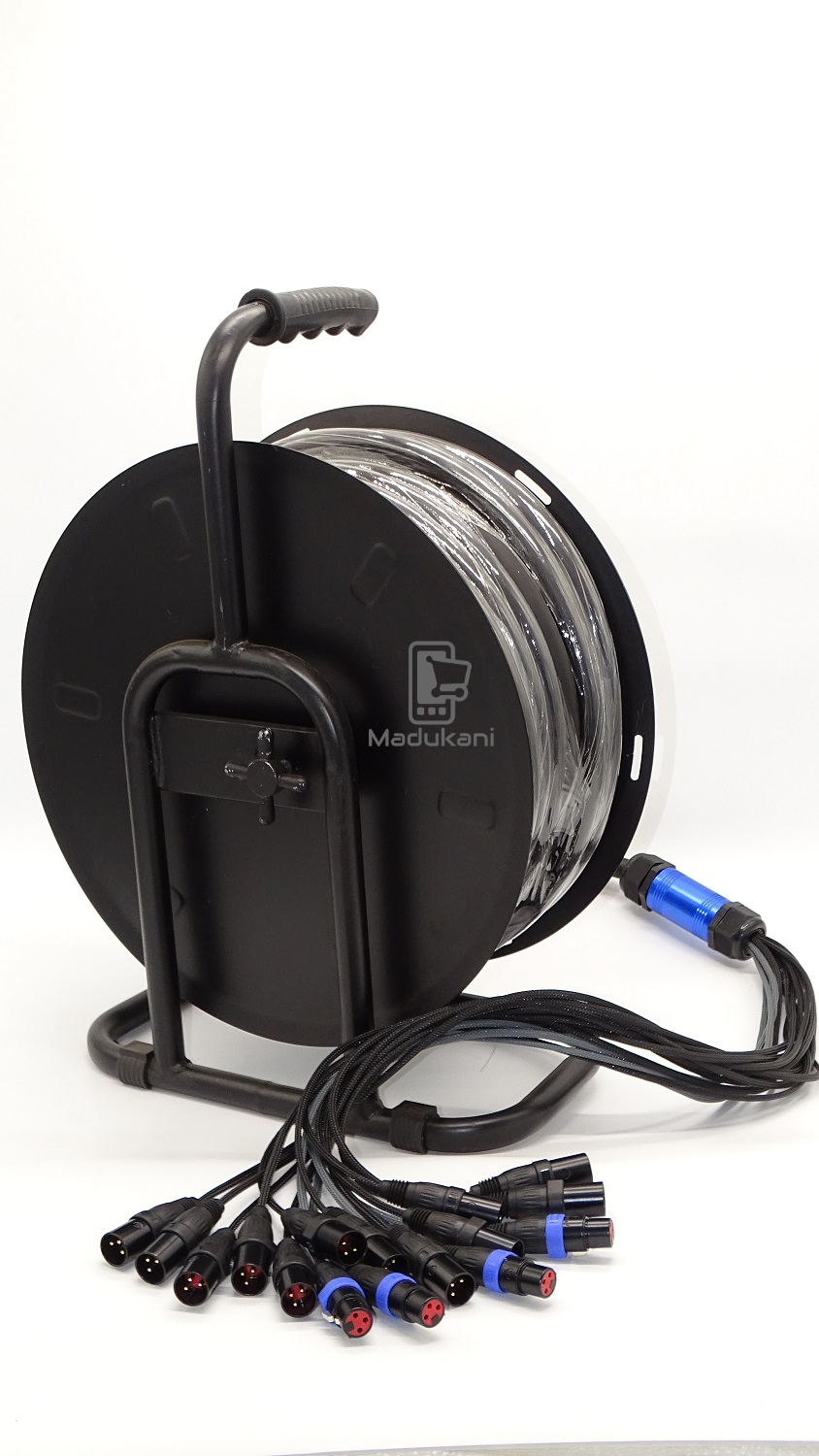12 Channel 4 Returns 30-meter XLR SNAKE CABLE on a Reel