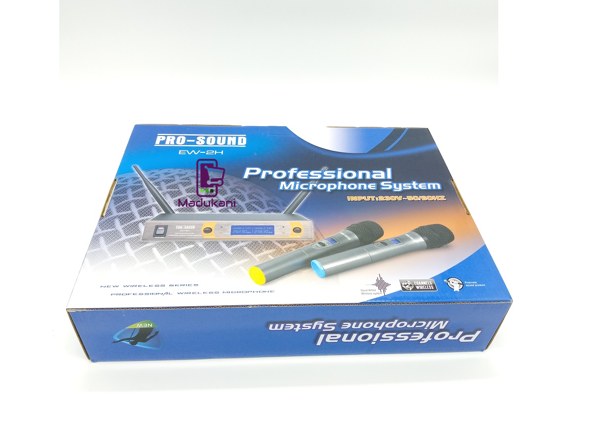 Prosound EW-2H Professional Microphone System
