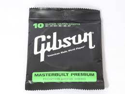 Gibson Number 10 Super Ultra Lights Acoustic Guitar Strings