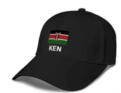 Kenyan  Autumn And Winter Baseball Cap Women And Men's Outdoors Sun Hat  Black Black one size
