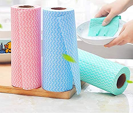 Re~usable paper towel roll mat