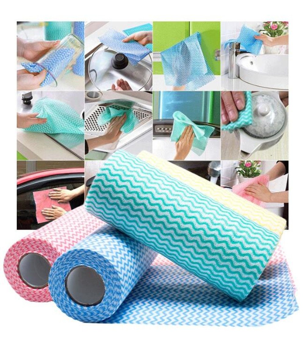 Re~usable paper towel roll mat