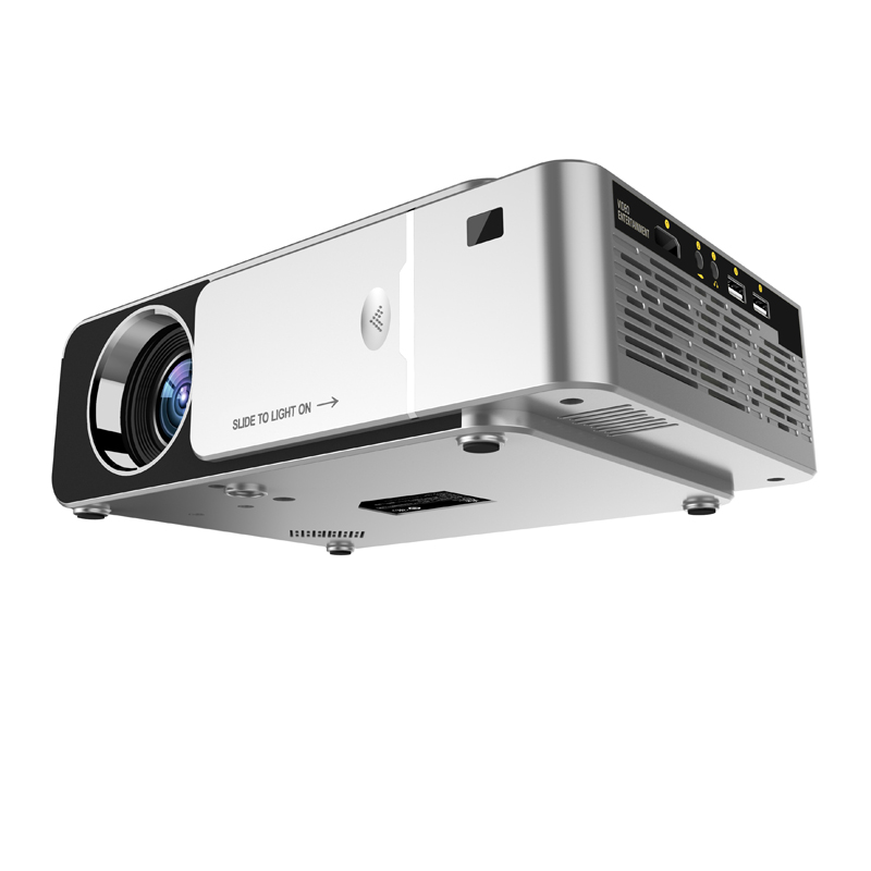 JAVAID T6 LED Projector HD 3500 Lumens Portable HDMI-compatible USB Support 4K 1080p Home Theater Cinema Proyector Beamer