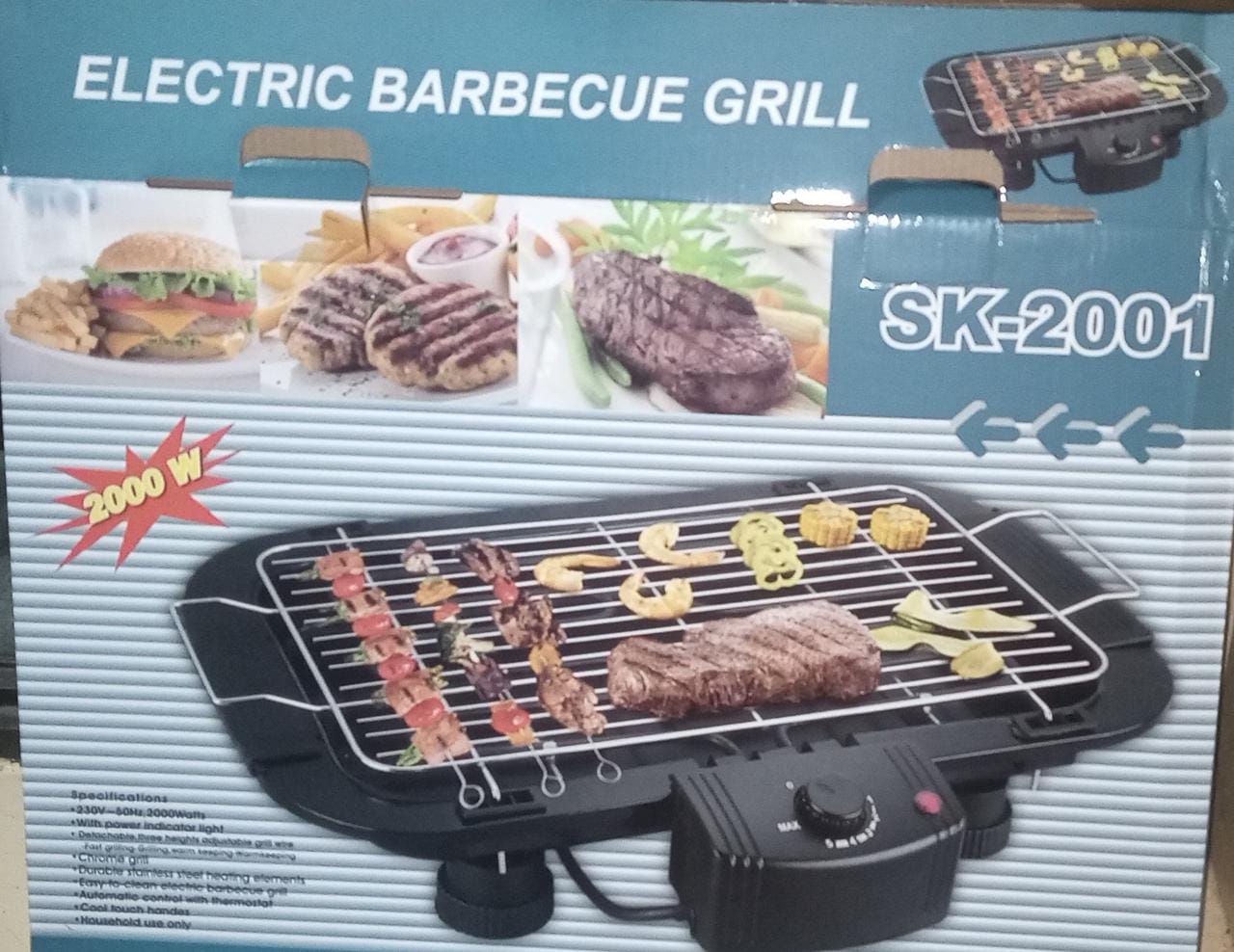 Kitchen Electric barbeque grill