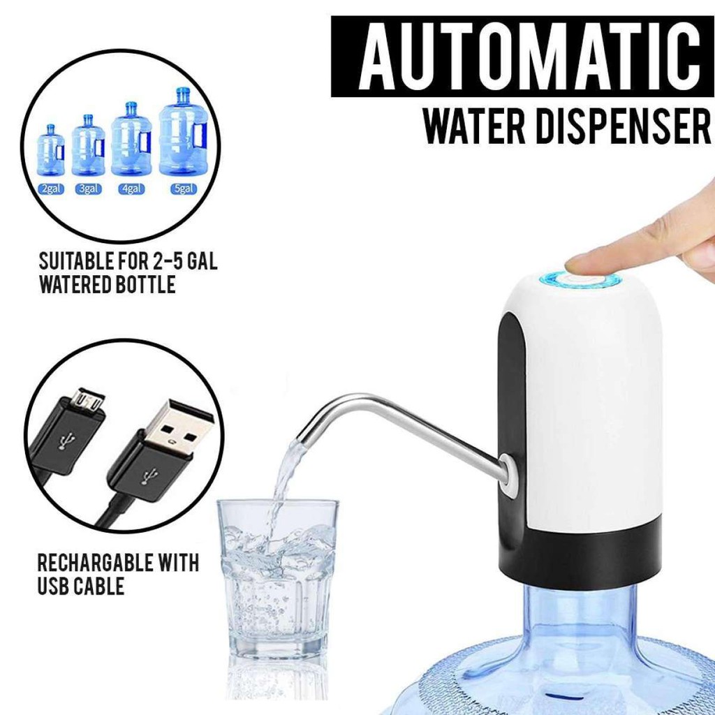 Automatic kitchen water dispenser Rechargeable