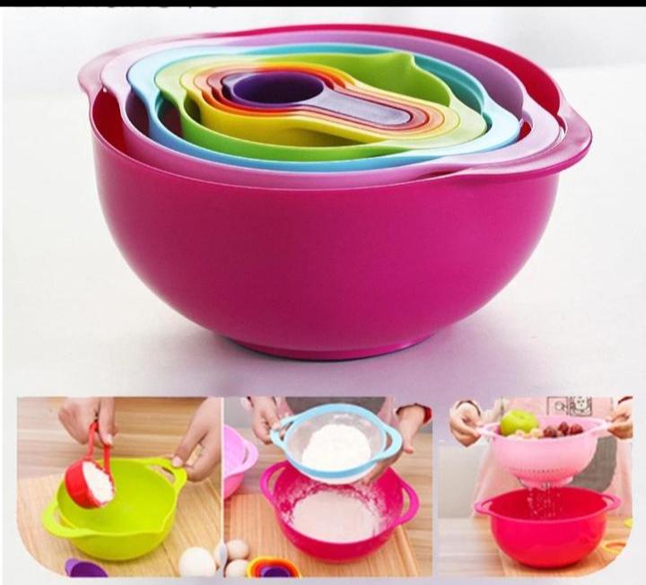 10pcs measuring cups and  mixing bowls set