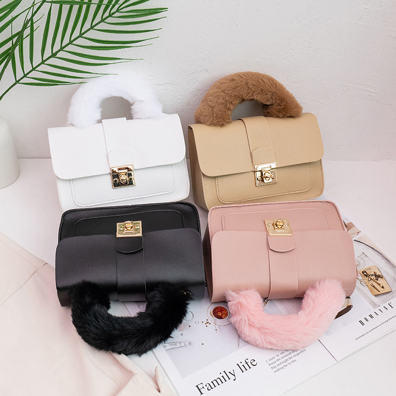 New arrival ins fashion simple single shoulder sling handbags for women  gift