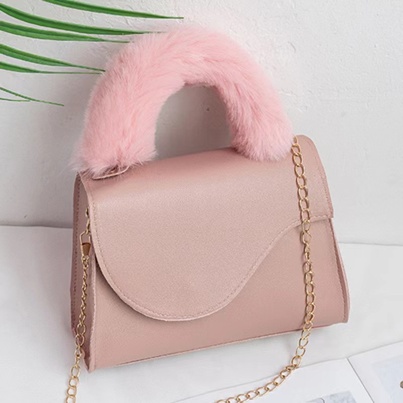 Small bags new plain wrist chain small square ladies fashion bag leisure handbags for women gift