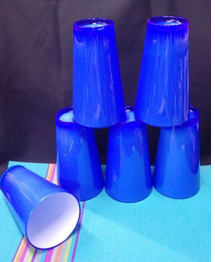 Big Capacity Acrylic Colourful Tumblers
