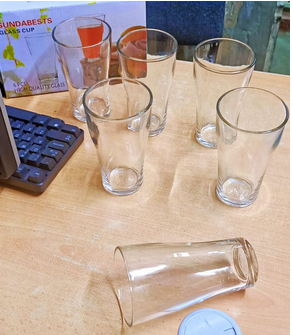 Classy Vuvuzela juice glasses  For Kitchen &amp; Dining room