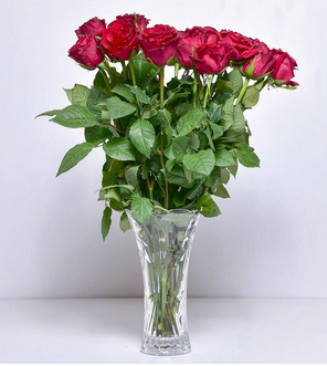 Heavy Duty EX UK Long Glass/Flower Vase