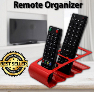 Metallic Remote Controller Holder/Organizer