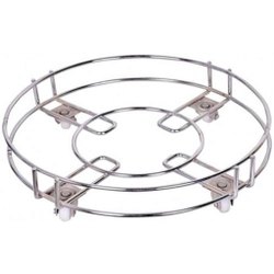 Heavy Stainless Steel 27cm Gas Cylinder Trolley/Stand