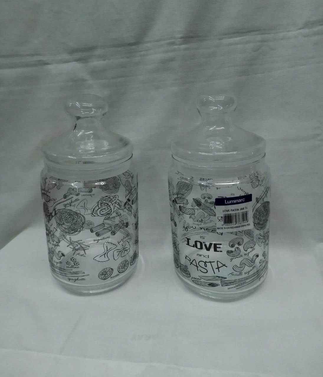 Luminarc love pasta jar 1ltr for Kitchen & Dining room appliances