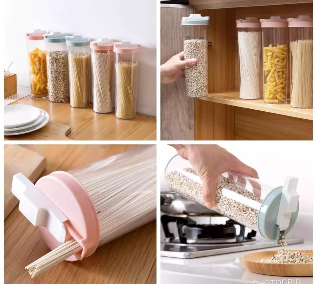 1Ltr Acrylic multi purpose jar (cereal &amp; spaghetti) now available for Kitchen & Dining room appliances