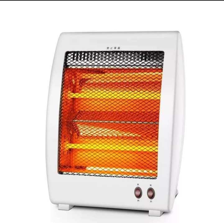 Halogen Portable Electric Room Heater White