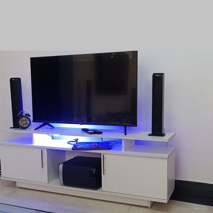 Oslo Modern Wooden TV Stand 5ft With LED Light