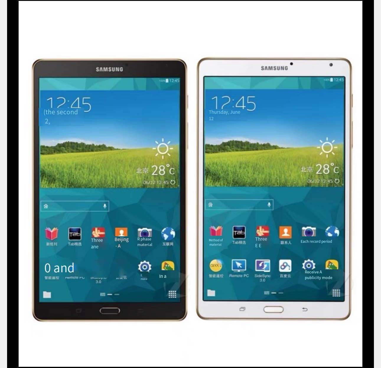 Refurbished Samsung Galaxy Tab s 8.4-inch T700 WLAN T701 4G SIM entertainment phone tablet