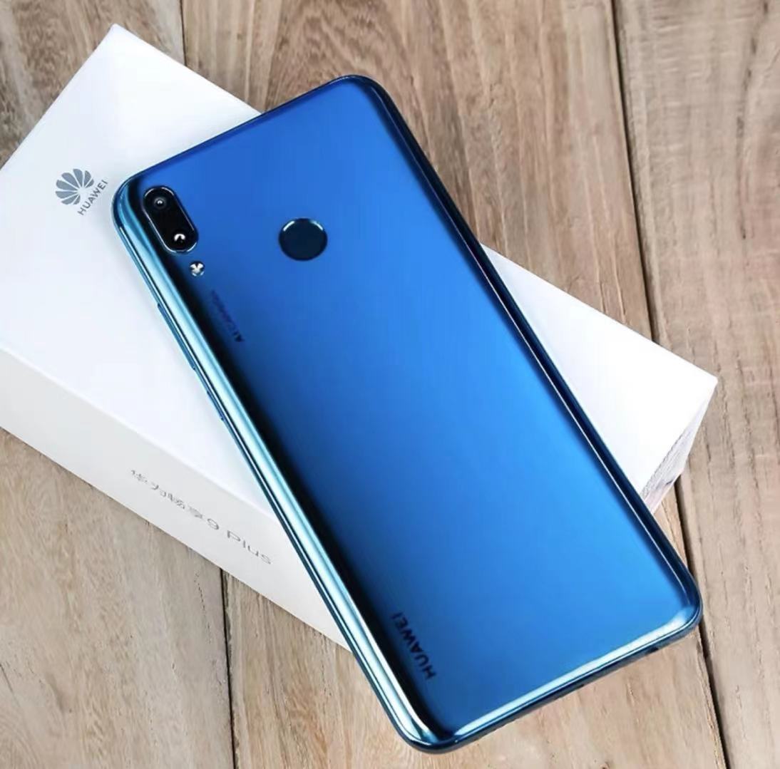 Refurbished Huawei Enjoy 9plus (Y9 2019) 4+64/128GB 6.5 inch full screen Android phone 4 HD camera fingerprint face unlock 8 core dual SIM smart 4G phone