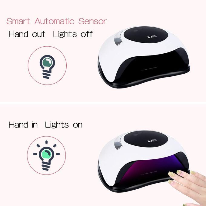 sun 120W Nail Lamp,UV LED Nail Lamp 36 Lights Gel Polish Curing