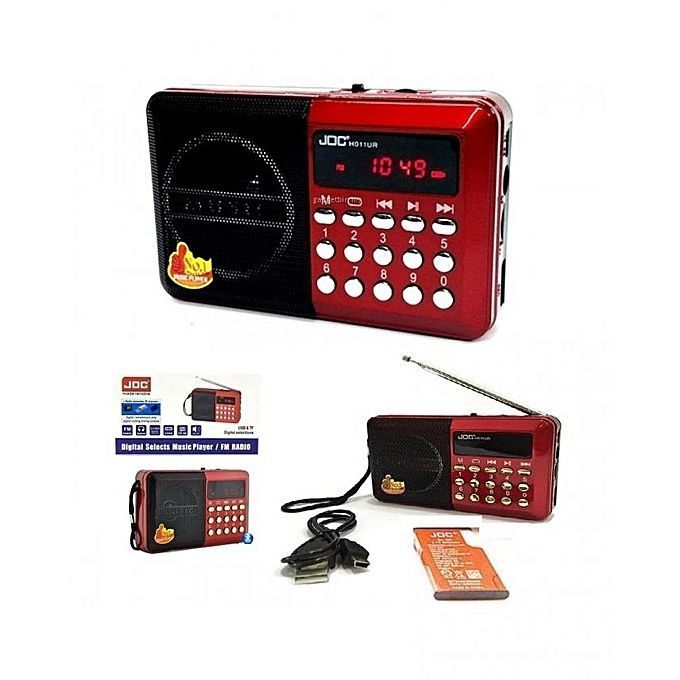 Digital Fm Radio With USB Slot