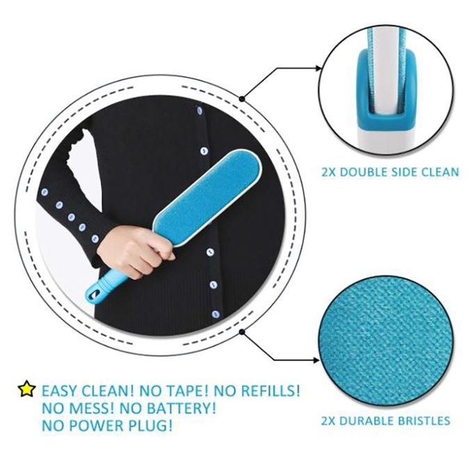 Pet Hair Remover Cleaner Brush Fur Lint Remover Brush