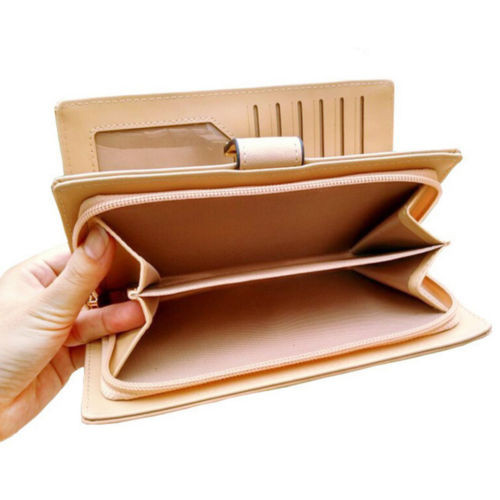 New Style Quality Leather Women Wallets Hollowed Leaf Ladies Handbags Fashion Girl Accessories
